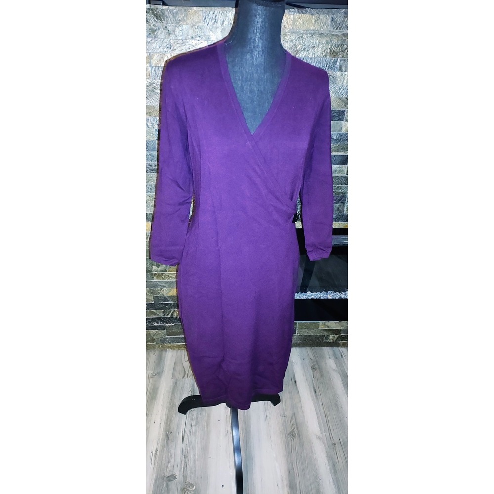 Calvin Klein Merlot Sweater Dress Size M